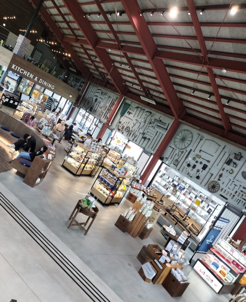 道の駅なないろ・ななえの中にあるショップ